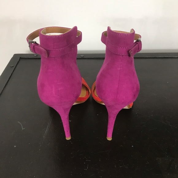 Zara Color Block Heels - Picture 5 of 6